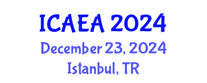International Conference on Agricultural Entomology and Applications (ICAEA) December 23, 2024 - Istanbul, Turkey