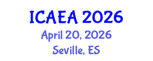 International Conference on Agricultural Entomology and Applications (ICAEA) April 20, 2026 - Seville, Spain International Conference on Agricultural Entomology and Applications (ICAEA) April 20, 2026 - Seville, Spain