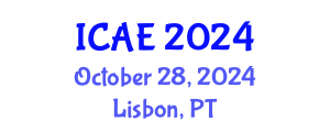International Conference on Agricultural Entomology (ICAE) October 28, 2024 - Lisbon, Portugal