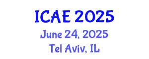 International Conference on Agricultural Entomology (ICAE) June 24, 2025 - Tel Aviv, Israel