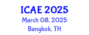 International Conference on Agricultural Entomology (ICAE) March 08, 2025 - Bangkok, Thailand