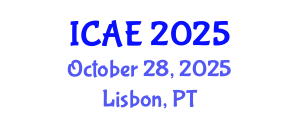 International Conference on Agricultural Entomology (ICAE) October 28, 2025 - Lisbon, Portugal