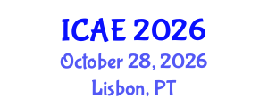 International Conference on Agricultural Entomology (ICAE) October 28, 2026 - Lisbon, Portugal