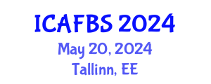 International Conference on Agricultural, Food and Biological Sciences (ICAFBS) May 20, 2024 - Tallinn, Estonia