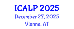International Conference on Agricultural Law and Policy (ICALP) December 27, 2025 - Vienna, Austria