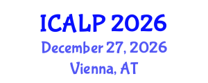 International Conference on Agricultural Law and Policy (ICALP) December 27, 2026 - Vienna, Austria