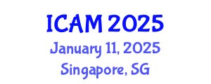 International Conference on Agricultural Machinery (ICAM) January 11, 2025 - Singapore, Singapore