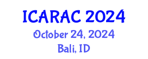 International Conference on Agricultural Robotics, Automation and Control (ICARAC) October 24, 2024 - Bali, Indonesia