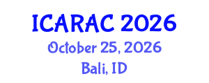 International Conference on Agricultural Robotics, Automation and Control (ICARAC) October 25, 2026 - Bali, Indonesia