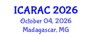 International Conference on Agricultural Robotics, Automation and Control (ICARAC) October 04, 2026 - Madagascar, Madagascar International Conference on Agricultural Robotics, Automation and Control (ICARAC) October 04, 2026 - Madagascar, Madagascar
