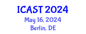 International Conference on Agricultural Science and Technology (ICAST) May 16, 2024 - Berlin, Germany