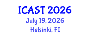 International Conference on Agricultural Science and Technology (ICAST) July 19, 2026 - Helsinki, Finland