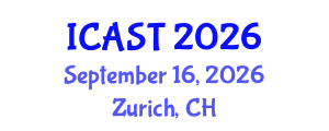 International Conference on Agricultural Science and Technology (ICAST) September 16, 2026 - Zurich, Switzerland