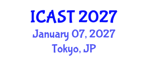 International Conference on Agricultural Science and Technology (ICAST) January 07, 2027 - Tokyo, Japan International Conference on Agricultural Science and Technology (ICAST) January 07, 2027 - Tokyo, Japan