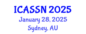 International Conference on Agricultural Soil Science and Nutrition (ICASSN) January 28, 2025 - Sydney, Australia