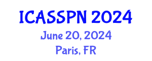 International Conference on Agricultural Soil Science and Plant Nutrition (ICASSPN) June 20, 2024 - Paris, France