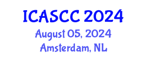 International Conference on Agricultural Statistics and Climate Change (ICASCC) August 05, 2024 - Amsterdam, Netherlands