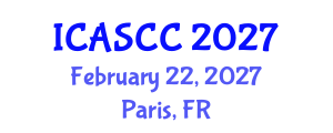 International Conference on Agricultural Statistics and Climate Change (ICASCC) February 22, 2027 - Paris, France International Conference on Agricultural Statistics and Climate Change (ICASCC) February 22, 2027 - Paris, France