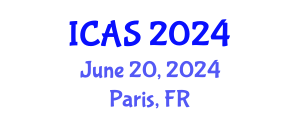 International Conference on Agricultural Statistics (ICAS) June 20, 2024 - Paris, France
