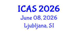 International Conference on Agricultural Statistics (ICAS) June 08, 2026 - Ljubljana, Slovenia International Conference on Agricultural Statistics (ICAS) June 08, 2026 - Ljubljana, Slovenia