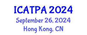 International Conference on Agricultural Technology and Precision Agriculture (ICATPA) September 26, 2024 - Hong Kong, China
