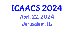 International Conference on Agriculture, Agronomy and Crop Sciences (ICAACS) April 22, 2024 - Jerusalem, Israel