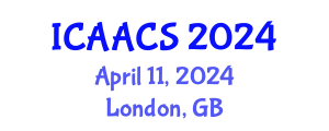 International Conference on Agriculture, Agronomy and Crop Sciences (ICAACS) April 11, 2024 - London, United Kingdom