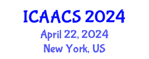 International Conference on Agriculture, Agronomy and Crop Sciences (ICAACS) April 22, 2024 - New York, United States