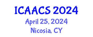 International Conference on Agriculture, Agronomy and Crop Sciences (ICAACS) April 25, 2024 - Nicosia, Cyprus