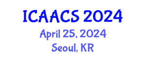 International Conference on Agriculture, Agronomy and Crop Sciences (ICAACS) April 25, 2024 - Seoul, Republic of Korea