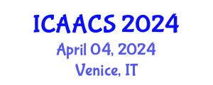 International Conference on Agriculture, Agronomy and Crop Sciences (ICAACS) April 04, 2024 - Venice, Italy