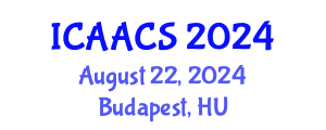 International Conference on Agriculture, Agronomy and Crop Sciences (ICAACS) August 22, 2024 - Budapest, Hungary