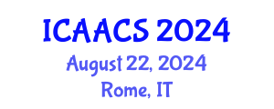 International Conference on Agriculture, Agronomy and Crop Sciences (ICAACS) August 22, 2024 - Rome, Italy