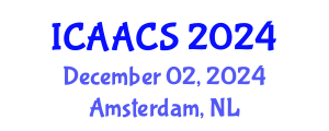 International Conference on Agriculture, Agronomy and Crop Sciences (ICAACS) December 02, 2024 - Amsterdam, Netherlands