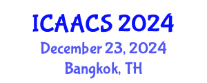 International Conference on Agriculture, Agronomy and Crop Sciences (ICAACS) December 23, 2024 - Bangkok, Thailand