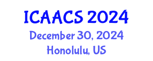 International Conference on Agriculture, Agronomy and Crop Sciences (ICAACS) December 30, 2024 - Honolulu, United States