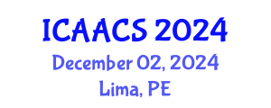 International Conference on Agriculture, Agronomy and Crop Sciences (ICAACS) December 02, 2024 - Lima, Peru