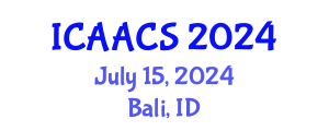 International Conference on Agriculture, Agronomy and Crop Sciences (ICAACS) July 15, 2024 - Bali, Indonesia