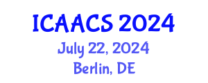 International Conference on Agriculture, Agronomy and Crop Sciences (ICAACS) July 22, 2024 - Berlin, Germany