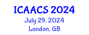 International Conference on Agriculture, Agronomy and Crop Sciences (ICAACS) July 29, 2024 - London, United Kingdom