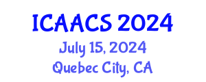 International Conference on Agriculture, Agronomy and Crop Sciences (ICAACS) July 15, 2024 - Quebec City, Canada