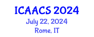 International Conference on Agriculture, Agronomy and Crop Sciences (ICAACS) July 22, 2024 - Rome, Italy