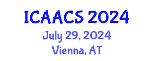 International Conference on Agriculture, Agronomy and Crop Sciences (ICAACS) July 29, 2024 - Vienna, Austria