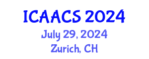 International Conference on Agriculture, Agronomy and Crop Sciences (ICAACS) July 29, 2024 - Zurich, Switzerland