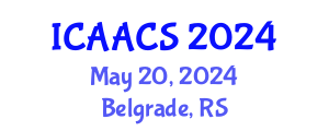 International Conference on Agriculture, Agronomy and Crop Sciences (ICAACS) May 20, 2024 - Belgrade, Serbia