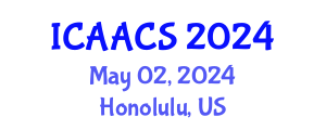 International Conference on Agriculture, Agronomy and Crop Sciences (ICAACS) May 02, 2024 - Honolulu, United States