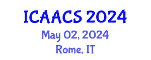 International Conference on Agriculture, Agronomy and Crop Sciences (ICAACS) May 02, 2024 - Rome, Italy