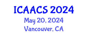 International Conference on Agriculture, Agronomy and Crop Sciences (ICAACS) May 20, 2024 - Vancouver, Canada