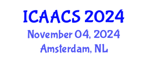 International Conference on Agriculture, Agronomy and Crop Sciences (ICAACS) November 04, 2024 - Amsterdam, Netherlands