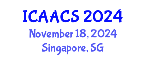 International Conference on Agriculture, Agronomy and Crop Sciences (ICAACS) November 18, 2024 - Singapore, Singapore